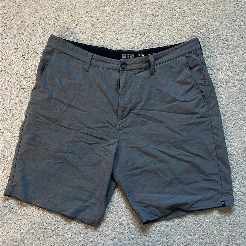 Billabong Black and Gray Men's Shorts